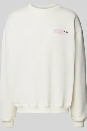 Multiply Apparel Oversized Sweatshirt mit Label-Print in , Größe M