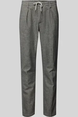 Profuomo Regular Fit Hose mit elastischem Bund in , Größe 48