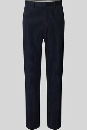 Ralph Lauren Straight Fit Anzughose mit Gürtelschlaufen in , Größe 32/34