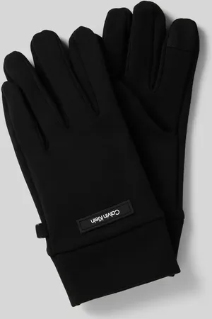 Calvin Klein Handschuhe mit Label-Detail in , Größe 1