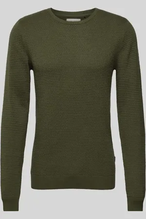 Blend Strickpullover mit Strukturmuster in , Größe XXL