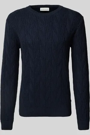 TOM TAILOR Strickpullover mit Rundhalsausschnitt in , Größe XL