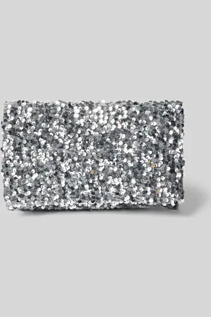 Abro+ Lederclutch mit Paillettenbesatz in , Größe 1