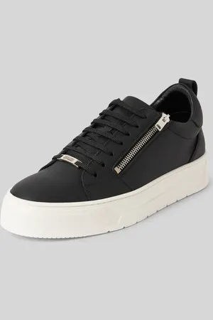 Antony Morato Ledersneaker mit Reißverschluss in , Größe 40