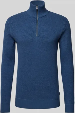 JACK & JONES Strickpullover mit Stehkragen Modell 