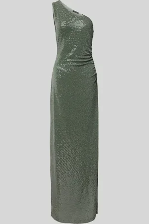 Swing Abendkleid mit One-Shoulder-Träger und Pailletten in , Größe 42
