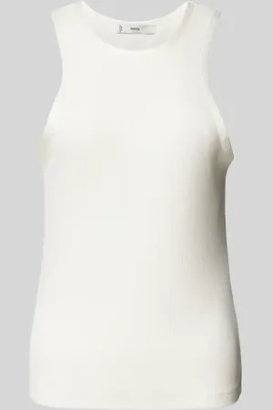 MANGO Tanktop mit Feinripp Modell 