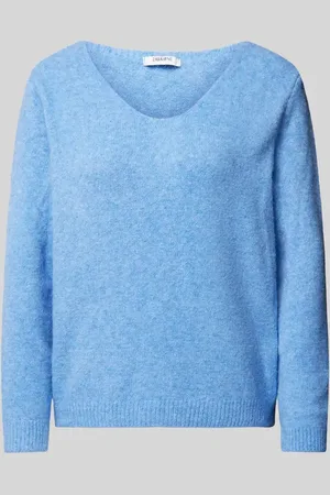 Zabaione Strickpullover mit gerippten Abschlüssen in , Größe L/XL