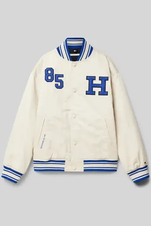 Tommy Hilfiger College-Jacke mit gerippten Abschlüssen in , Größe 128