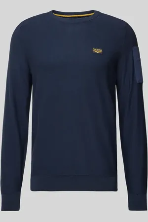 PME Legend™ Strickpullover mit Label-Detail in , Größe S