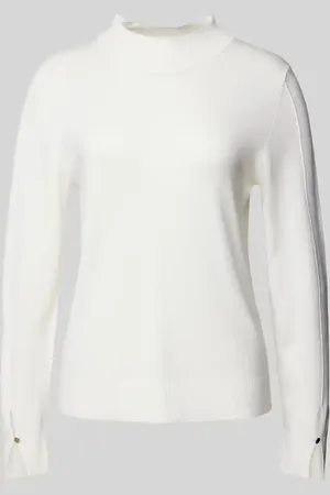 QS by s.Oliver Regular Fit Langarmshirt mit Schlitz am Ärmel in , Größe 48