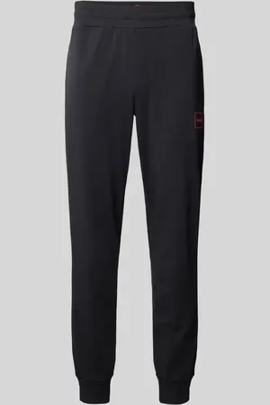 HUGO BOSS Slim Fit Sweatpants mit Label-Patch Modell 