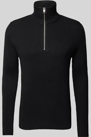 JACK & JONES Strickpullover mit Troyer-Kragen Modell 