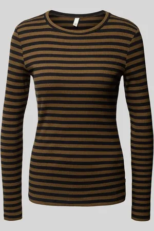 QS by s.Oliver Longsleeve mit Feinripp in , Größe XS