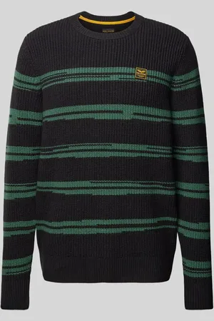 PME Legend™ Strickpullover mit Label-Patch in , Größe S
