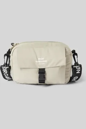 Mads Norgaard Handtasche mit Label-Print Modell 