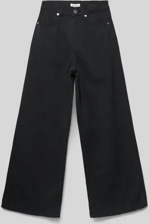 TOM TAILOR Wide Leg Hose aus weicher Baumwolle mit Hochglanz-Nieten in , Größe 152