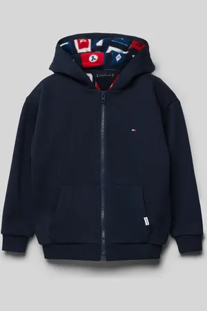 Tommy Hilfiger Sweatjacke mit Logo-Stitching Modell 
