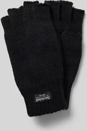 Eem Handschuhe mit Label-Detail in , Größe M