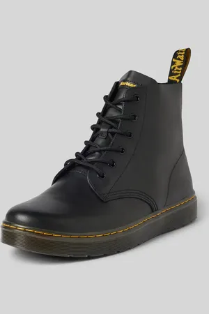 Dr. Martens Schnürboots aus Leder mit Ziernaht Modell 