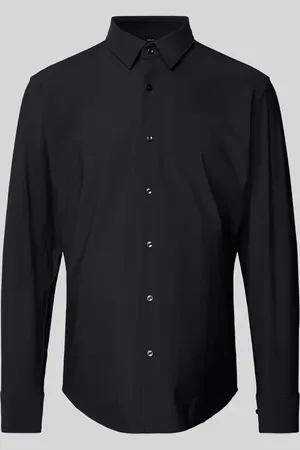 HUGO BOSS Regular Fit Business-Hemd mit Kentkragen in , Größe 39