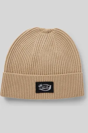 Review Beanie mit Label-Detail in , Größe 1