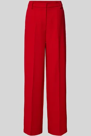 Mac Baggy Fit Stoffhose mit Bügelfalten Modell 
