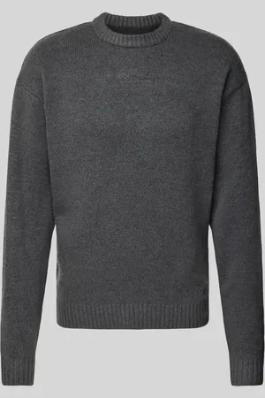 JACK & JONES Strickpullover mit gerippten Abschlüssen Modell 