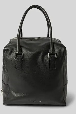 liebeskind Handtasche aus Leder mit Label-Detail Modell 