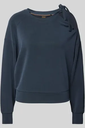HUGO BOSS Sweatshirt mit Schleifen-Detail Modell 
