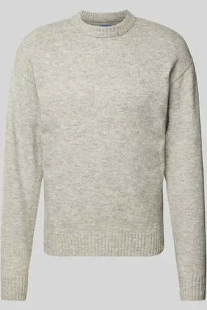JACK & JONES Strickpullover mit gerippten Abschlüssen Modell 