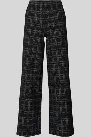 Christian Berg Stoffhose in Bouclé-Optik in , Größe 36