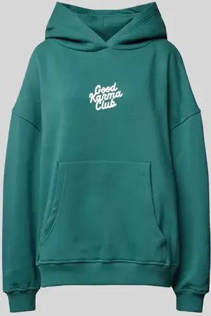 Oh April Oversized Hoodie mit Label-Print in , Größe M