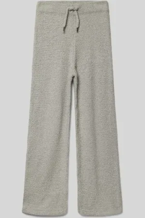 QS by s.Oliver Regular Fit Strickhose mit Wide Leg in , Größe 146