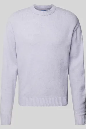 JACK & JONES Strickpullover mit gerippten Abschlüssen Modell 
