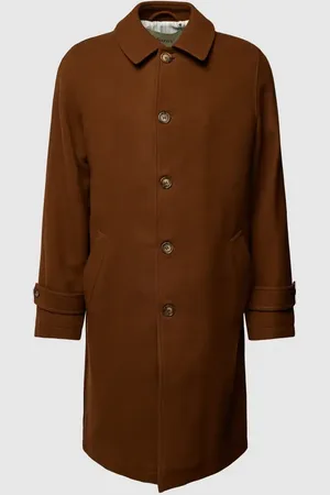 Foret Wollmantel mit Eingrifftaschen in , Größe L