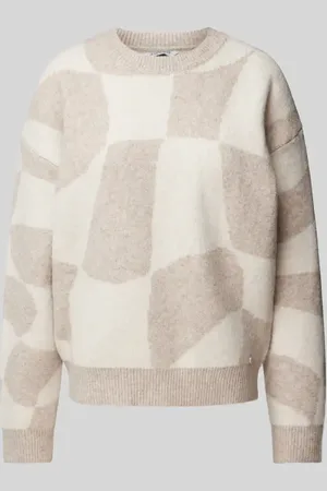 Zabaione Strickpullover mit gerippten Abschlüssen in , Größe XXL