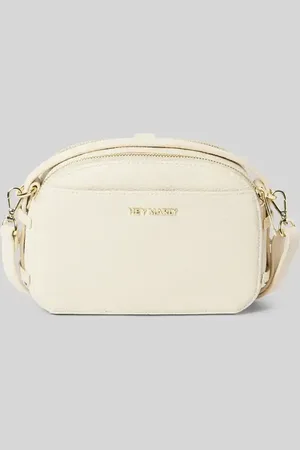 HEY MARLY Handtasche mit Label-Applikation Modell 