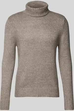 Superdry Strickpullover mit Rollkragen und Viskose-Anteil in , Größe XXL
