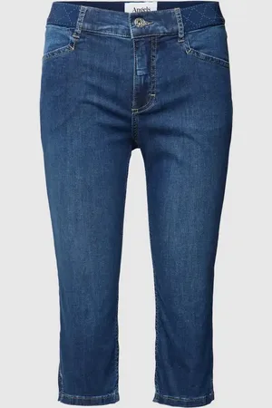 Angels Regular Fit Caprijeans mit Eingrifftaschen in , Größe 34