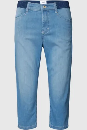 Angels Regular Fit Caprijeans mit Eingrifftaschen in , Größe 34