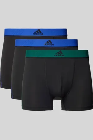 adidas Trunks mit elastischem Label-Bund im 2er-Pack in , Größe S