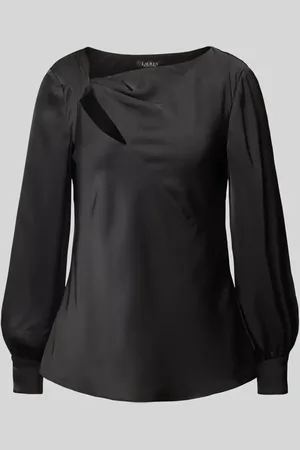 Ralph Lauren Slim Fit Bluse mit Cut Out Modell 