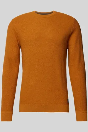 TOM TAILOR Regular Fit Strickpullover aus reiner Baumwolle mit Struktur in , Größe M