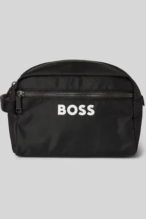 HUGO BOSS Kulturtasche mit Label-Print Modell 