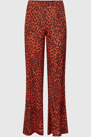 RISY&JERFS Palazzohose mit Animal-Print Modell 