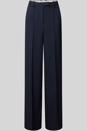 Tommy Hilfiger Straight Leg Stoffhose mit fixierten Bügelfalten in , Größe 38