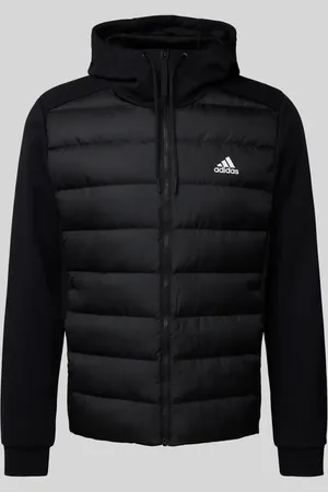 adidas Steppjacke mit Label-Print in , Größe S