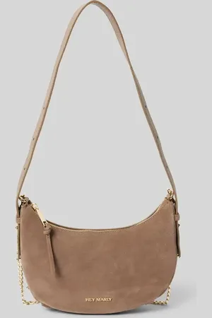 HEY MARLY Handtasche mit Label-Applikation Modell 