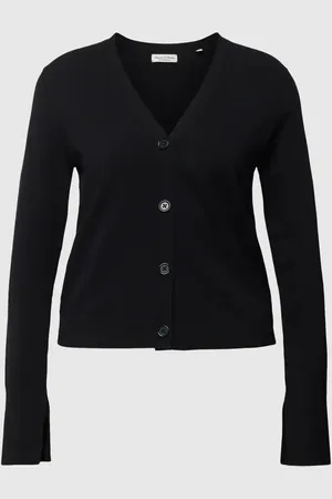 Marc O’ Polo Strickjacke aus Viskose-Mix mit Knopfleiste in , Größe L